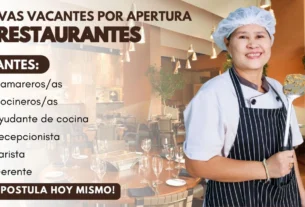 🍴 Convocatoria Laboral en Restaurantes