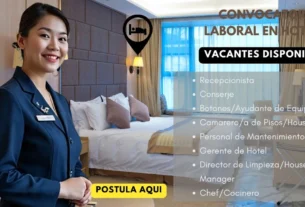 🏨 Convocatoria Laboral 2025 Hoteles