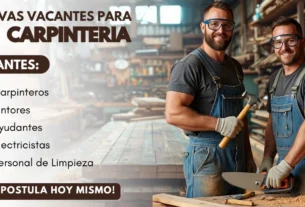🪵Oportunidad para Carpinteros🪚✨